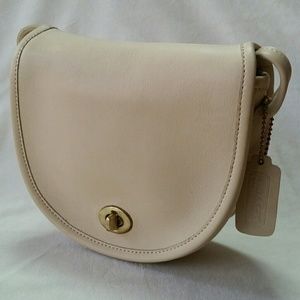 SOLD Vintage Coach Bone Mini Bag 9825